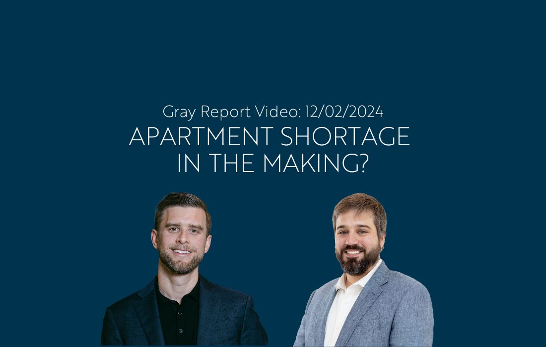 Apartment Shortage Dec 12 24